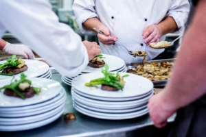 Plated food